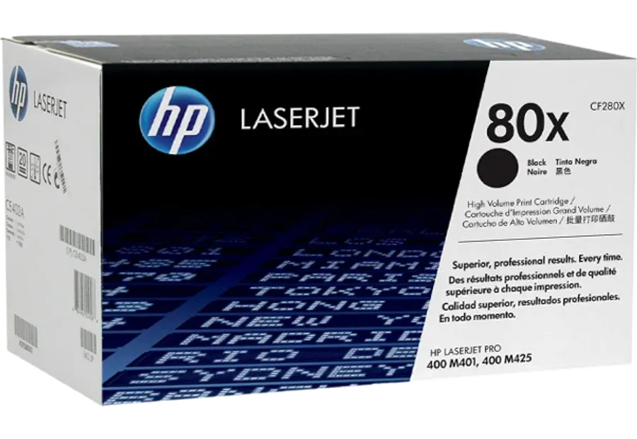 Cartucho de tóner original HP LaserJet 80X CF280X
